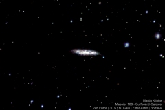 Messier 108 - Surfboard-Galaxie