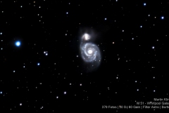 M 51 - Whirlpool Galaxie