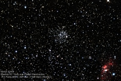 Messier 52 - Salz-und-Pfeffer-Sternhaufen